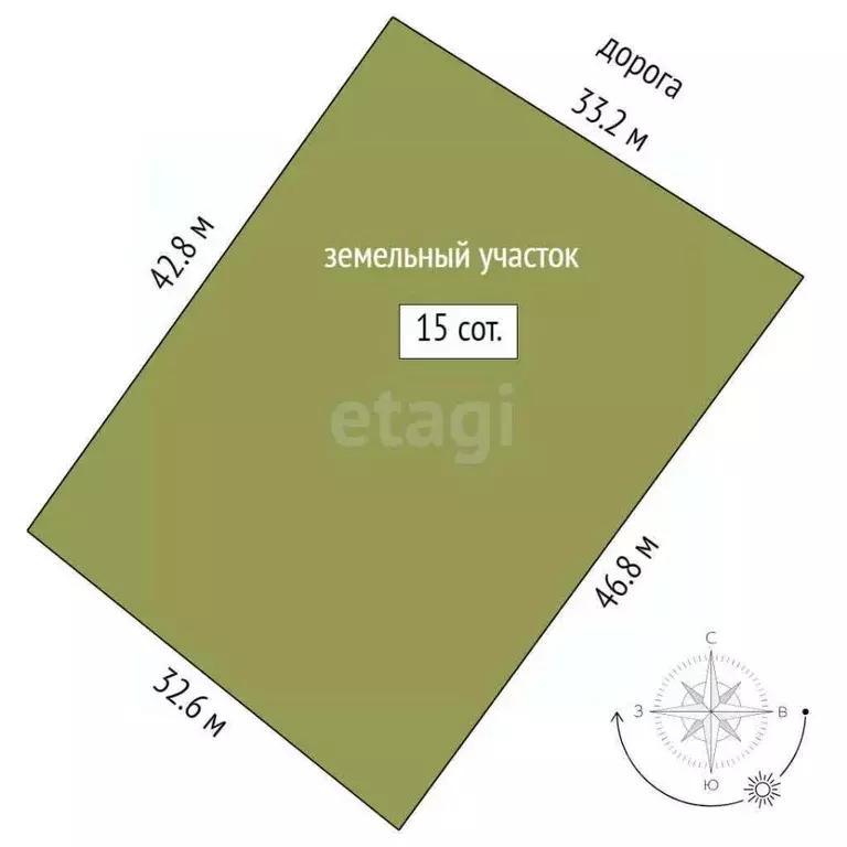 Участок в Мордовия, Саранск городской округ, пос. Озерный ул. Дачная ... - Фото 2