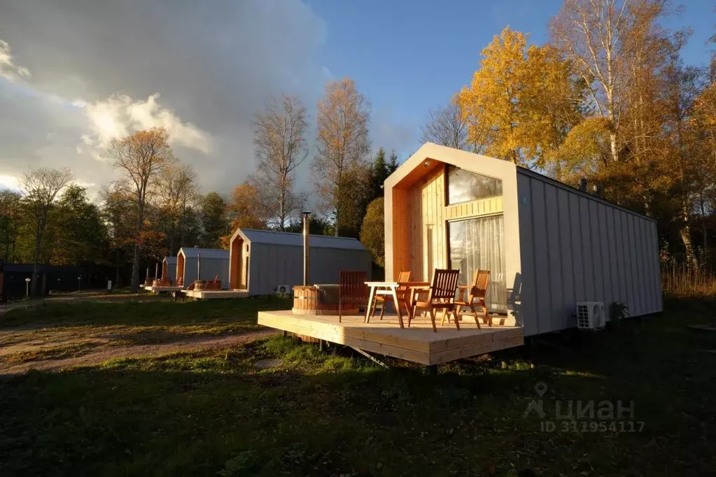 Дом в Ленинградская область, Приозерский район, Плодовское с/пос, ... - Фото 1