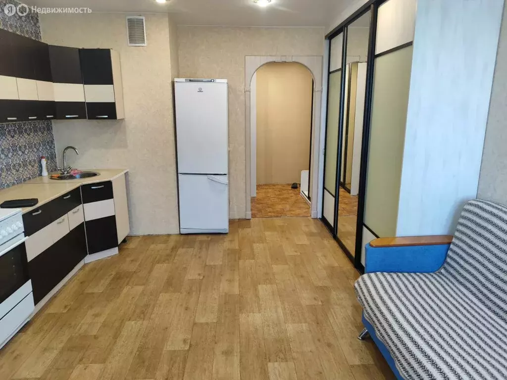 Квартира-студия: Тюмень, микрорайон Мыс, Судоремонтная улица, 29 (25.9 ... - Фото 0
