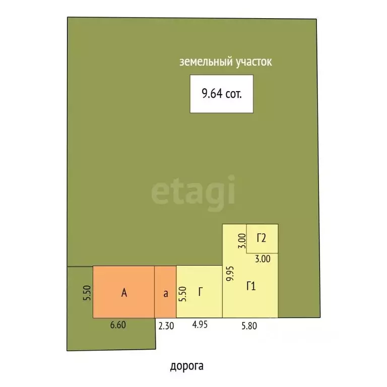 Дом в Томская область, Северск городской округ, пос. Самусь ул. ... - Фото 1