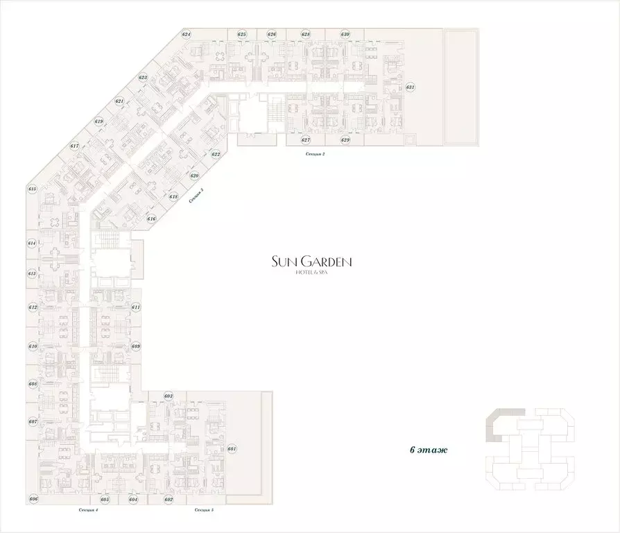 1-комнатная квартира: Анапа, Отельный комплекс Sun Garden Hotel SPA ... - Фото 1