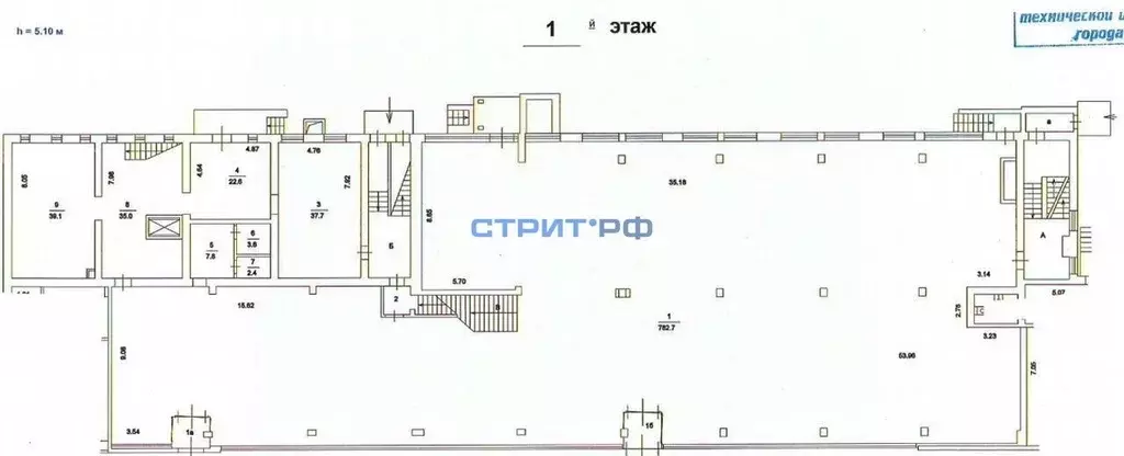 Торговая площадь в Москва Садовая-Спасская ул., 3С3 (3175 м) - Фото 1