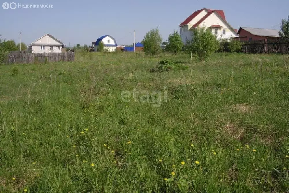 участок в новосибирский район, село криводановка (10 м) - Фото 1