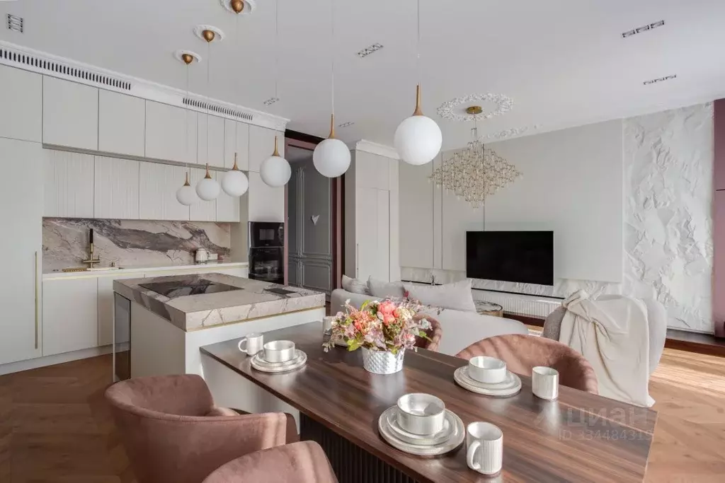 3-к кв. Москва Тессинский пер., 1 (125.0 м) - Фото 1