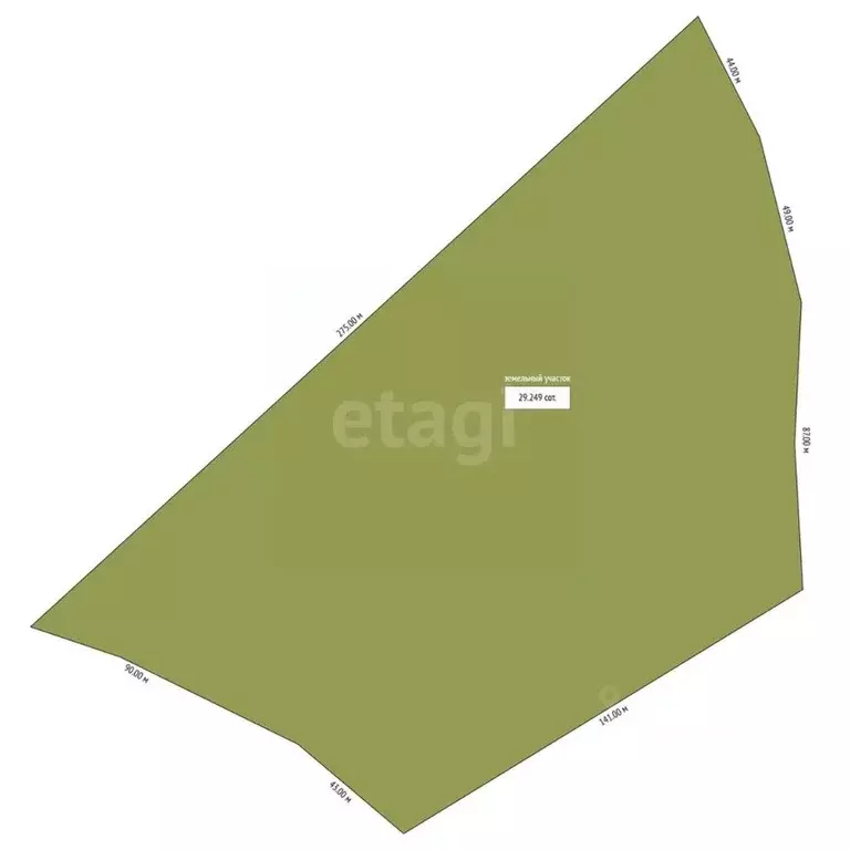 Участок в Амурская область, Благовещенский район, с. Волково  (294.9 ... - Фото 1