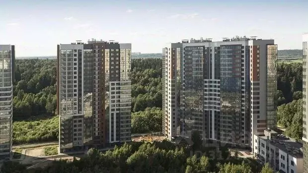 2-к кв. Санкт-Петербург пос. Парголово, дор. Ольгинская (77.0 м) - Фото 1