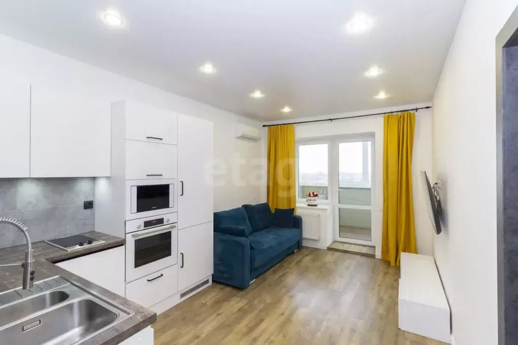 1-к кв. Тюменская область, Тюмень Интернациональная ул., 199к1 (41.6 ... - Фото 0