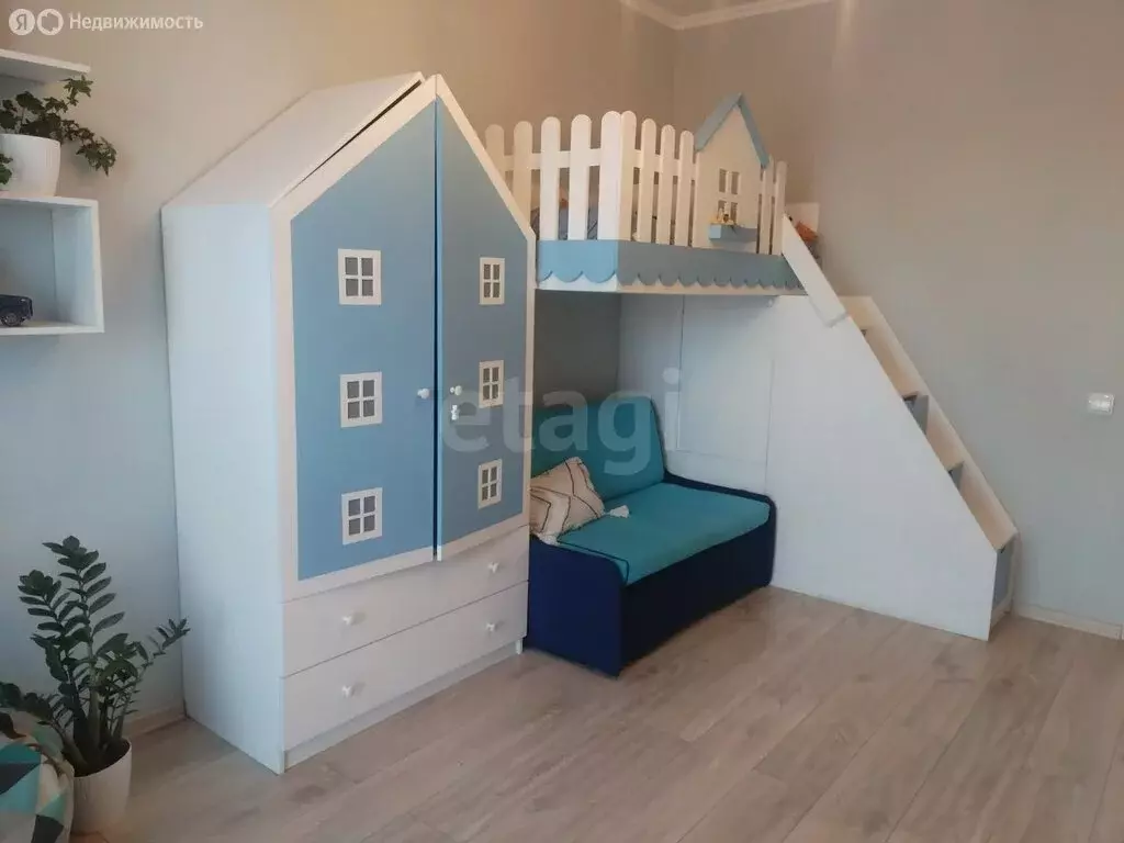 2-комнатная квартира: посёлок Холмогоровка, Счастливая улица, 4 (62 м) - Фото 1