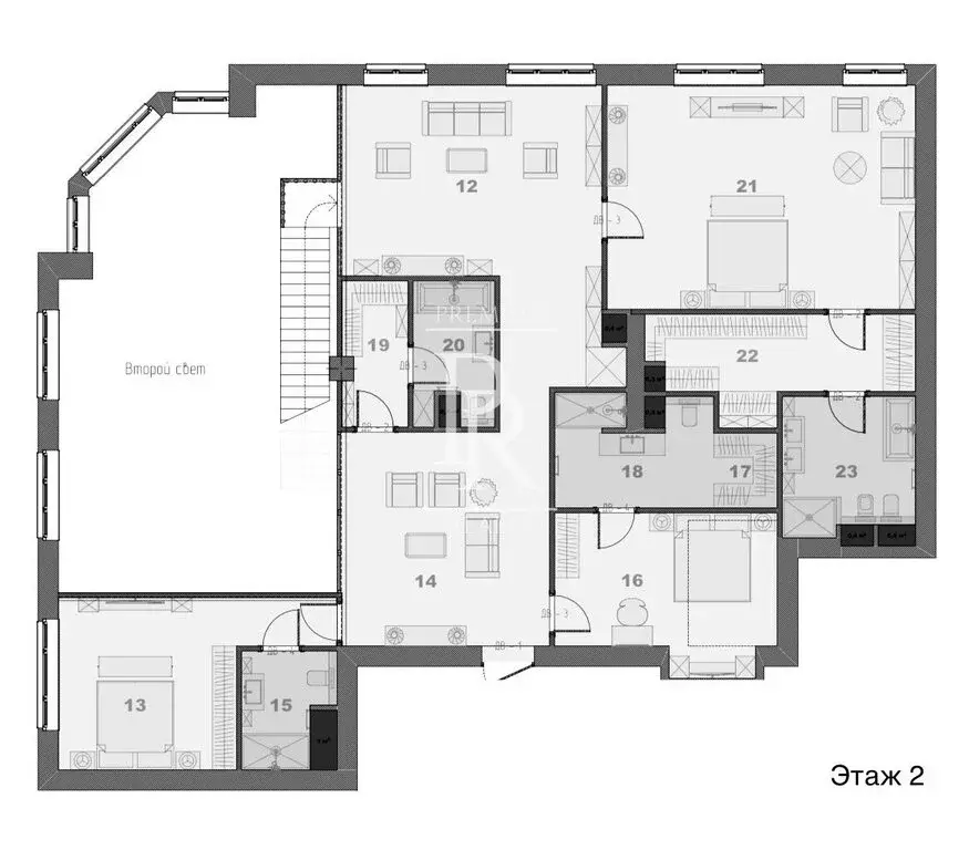 5-комнатная квартира: Москва, улица Ефремова, 19к1 (540 м) - Фото 1