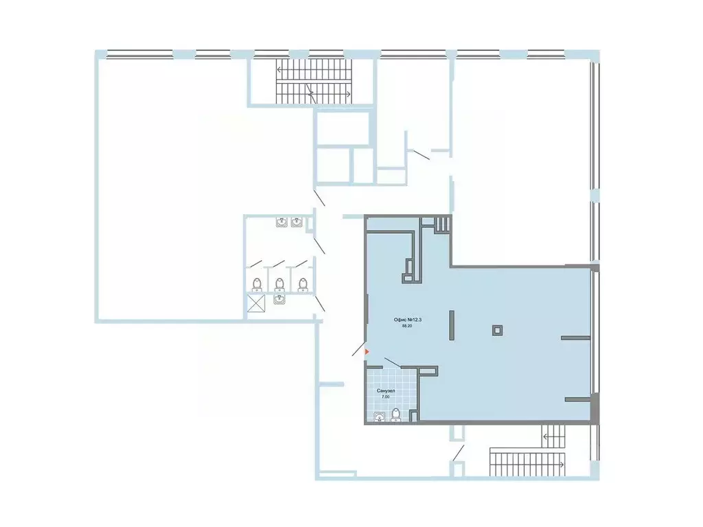 Помещение свободного назначения в Пермский край, Пермь ул. ... - Фото 2