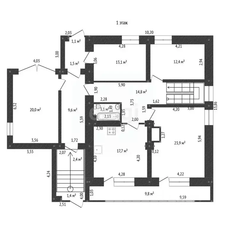 Дом в Башкортостан, Уфа ул. Земляничная, 10 (350 м) - Фото 2