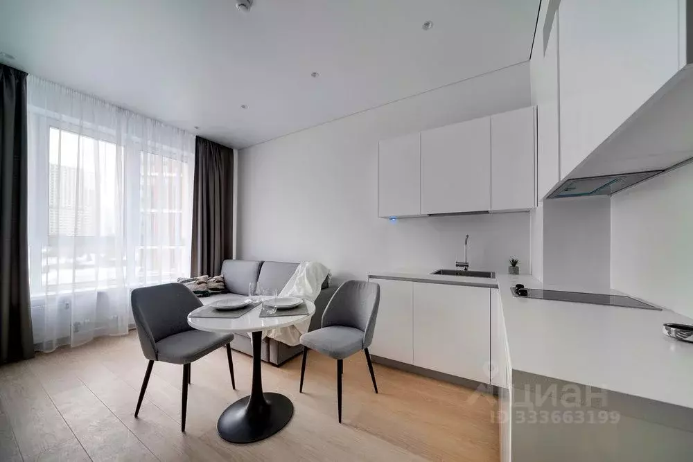 Студия Москва Шелепихинская наб., 34к4 (24.0 м) - Фото 1