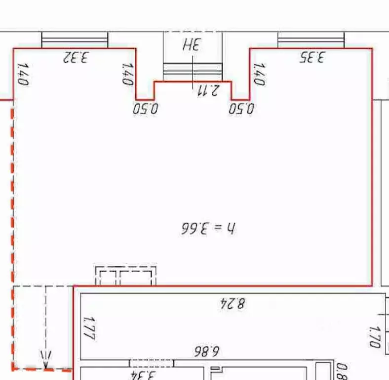 Помещение свободного назначения в Санкт-Петербург просп. Бакунина, 33 ... - Фото 2