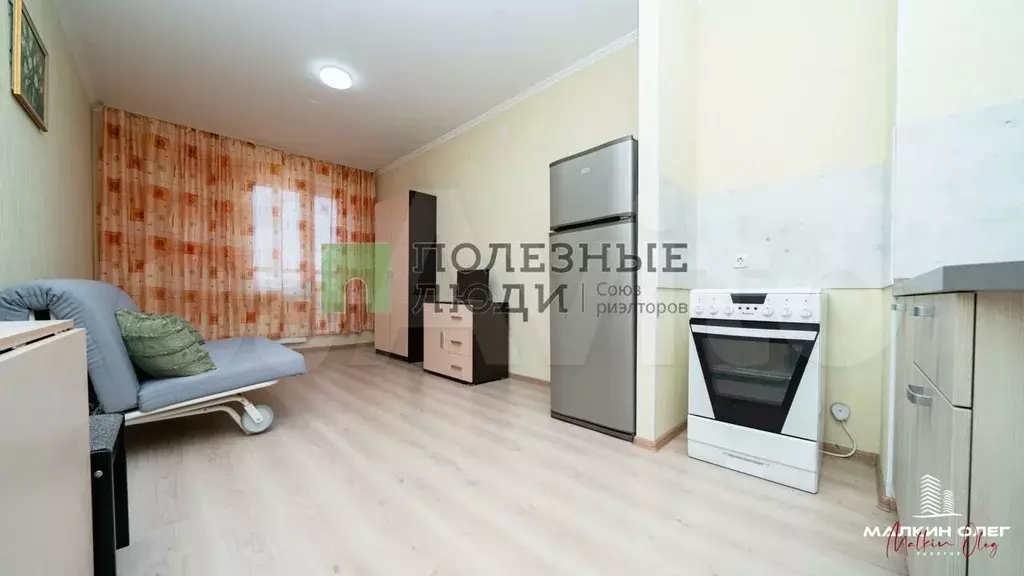 Квартира-студия, 25,3 м, 3/8 эт. - Фото 0