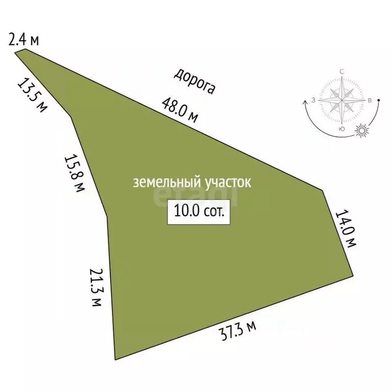 Участок в Тюменская область, Тюменский муниципальный округ, с. Кулига ... - Фото 2