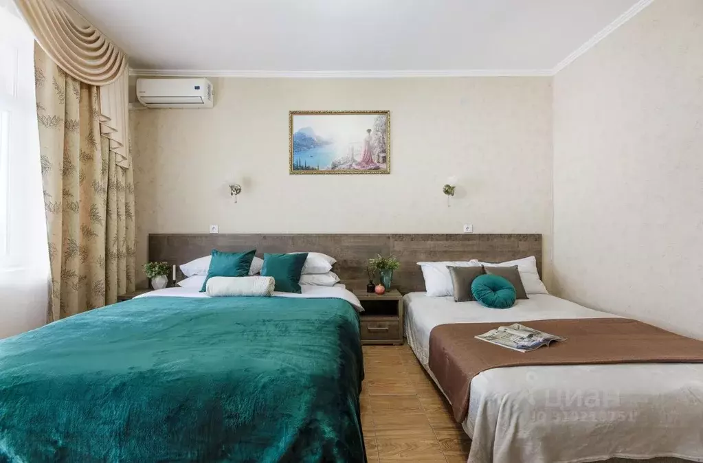 Комната Краснодарский край, Анапа Виноградная ул., 1А (25.0 м) - Фото 1