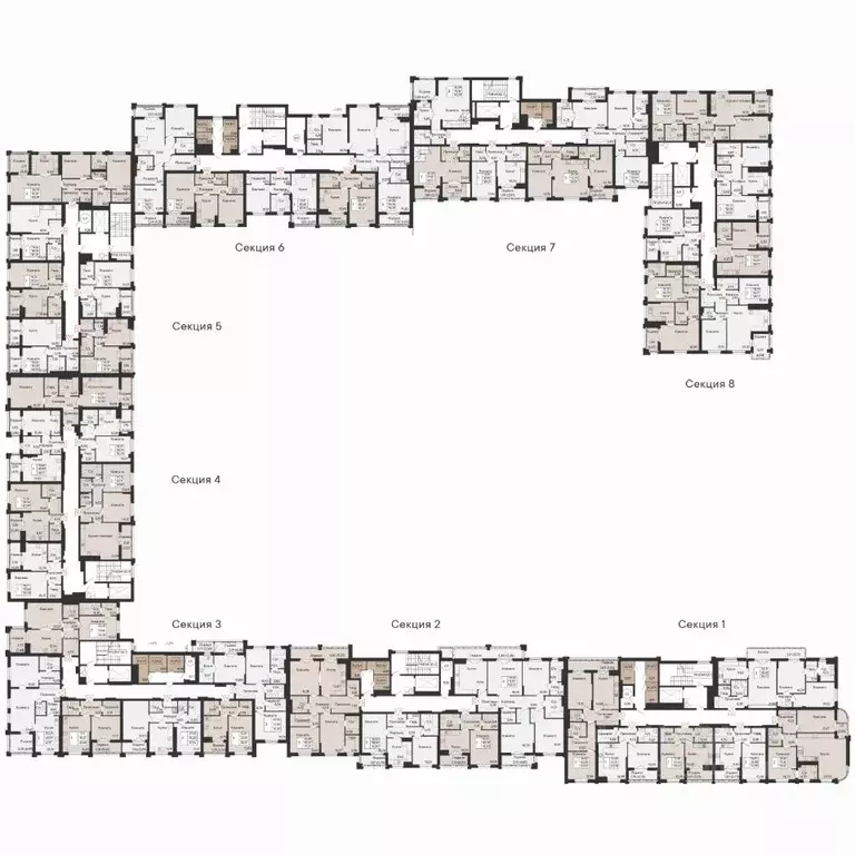 1-к кв. Ростовская область, Ростов-на-Дону Ривьера жилой квартал,  ... - Фото 2