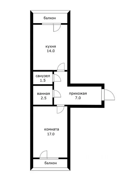 1-к кв. Краснодарский край, Краснодар Юбилейный мкр, наб. ... - Фото 1