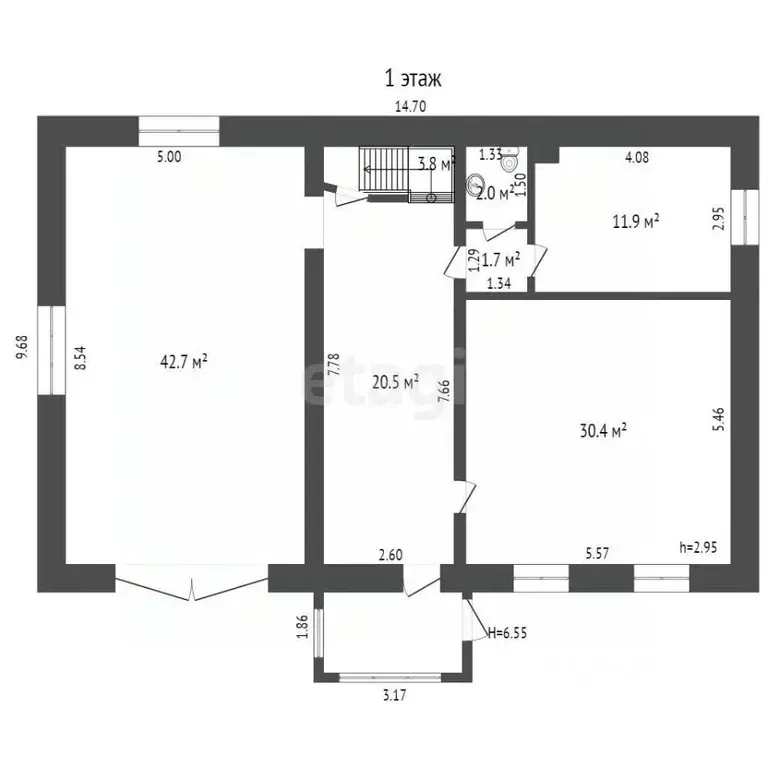 Офис в Ханты-Мансийский АО, Ханты-Мансийск Южный пер., 16А (235 м) - Фото 1
