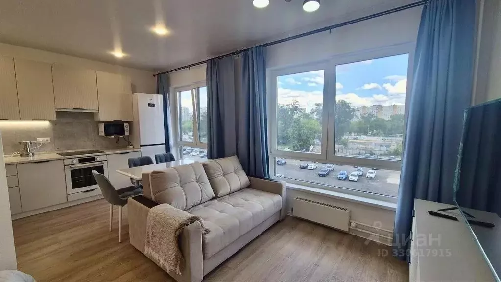 Студия Москва Люблинская ул., 72Ак1 (32.0 м) - Фото 2