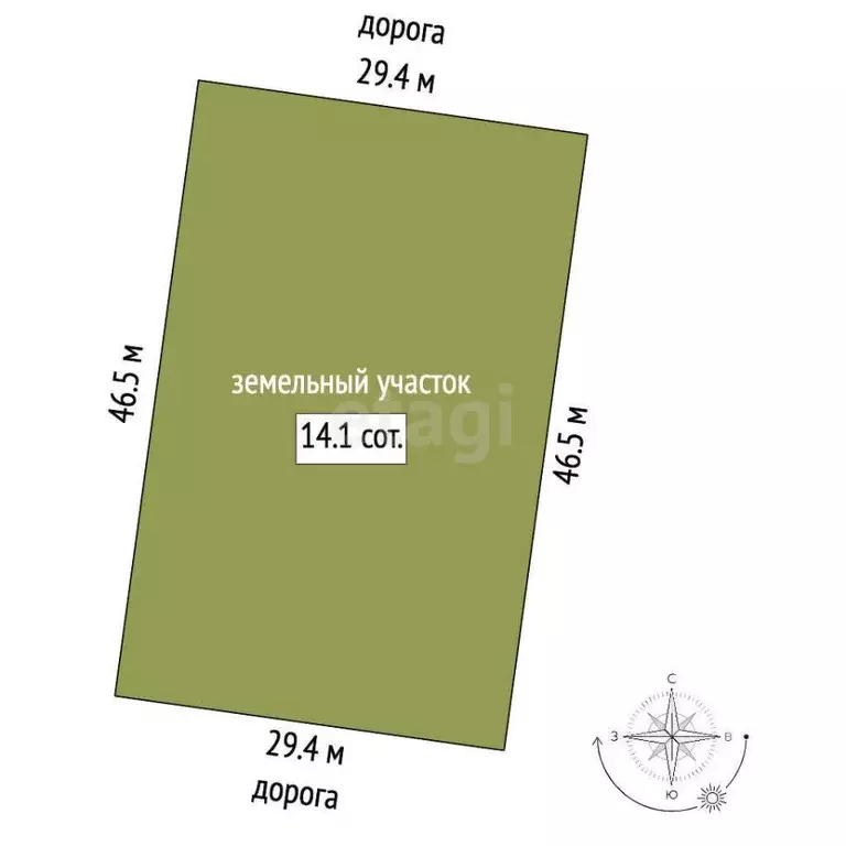 Участок в Челябинская область, Аргаяшский муниципальный округ, д. ... - Фото 2