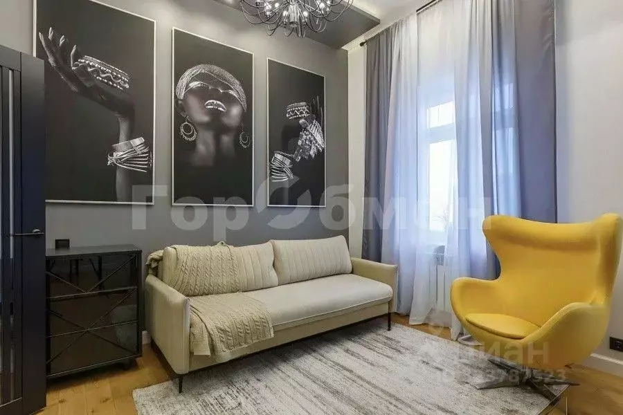 3-к кв. Москва ул. Сущевский Вал, 22 (66.0 м) - Фото 1