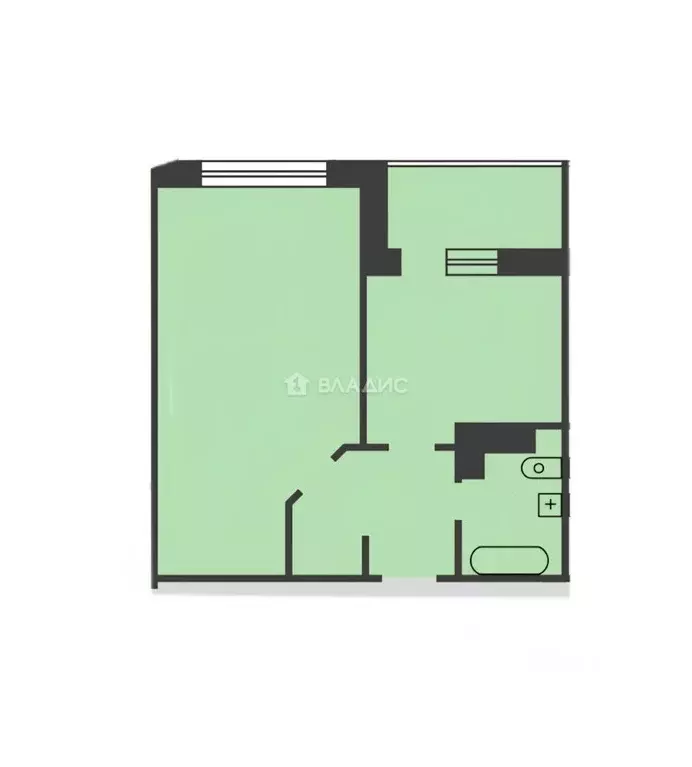 1-к кв. Нижегородская область, Нижний Новгород ул. Янки Купалы, 38 ... - Фото 2