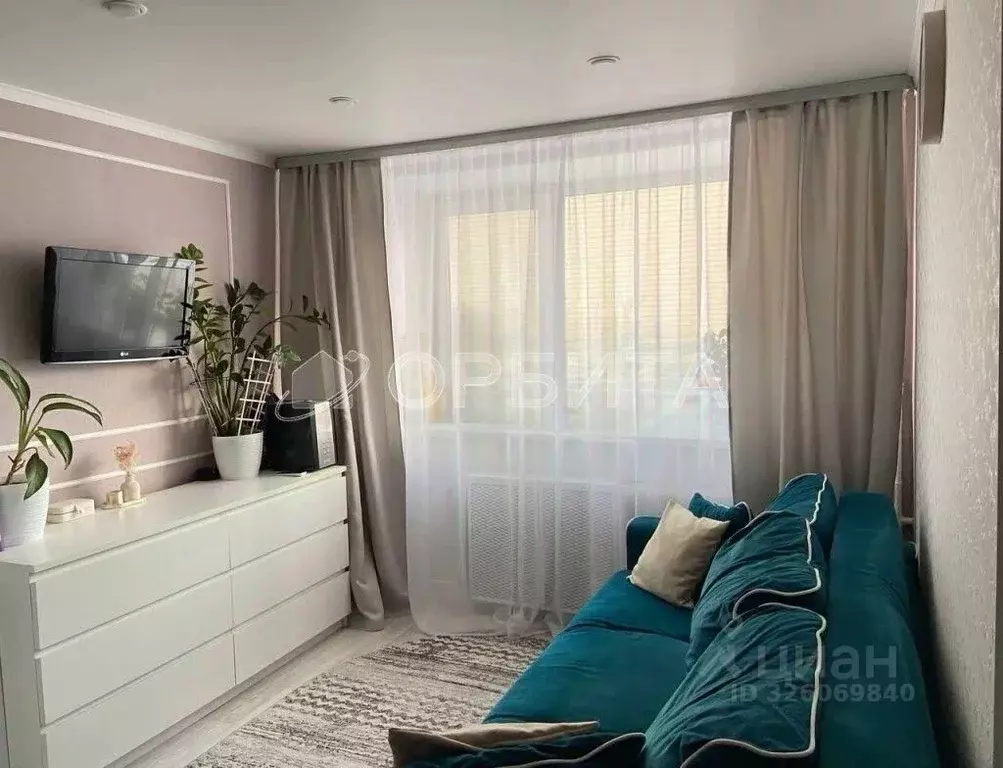 1-к кв. Тюменская область, Тюмень Минская ул., 53 (30.3 м) - Фото 1