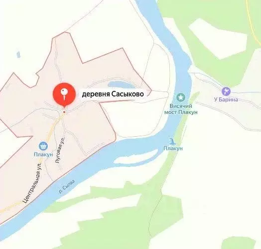 Участок в Пермский край, Суксунский городской округ, д. Сасыково ул. ... - Фото 0