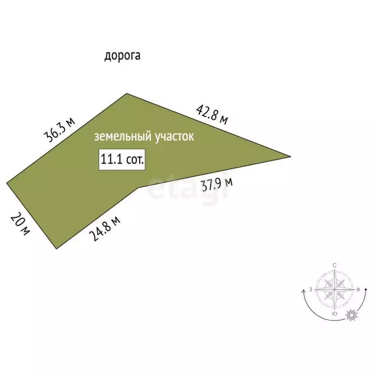 Участок в Крым, Ялта муниципальный округ, Гурзуф пгт  (11.0 сот.) - Фото 2