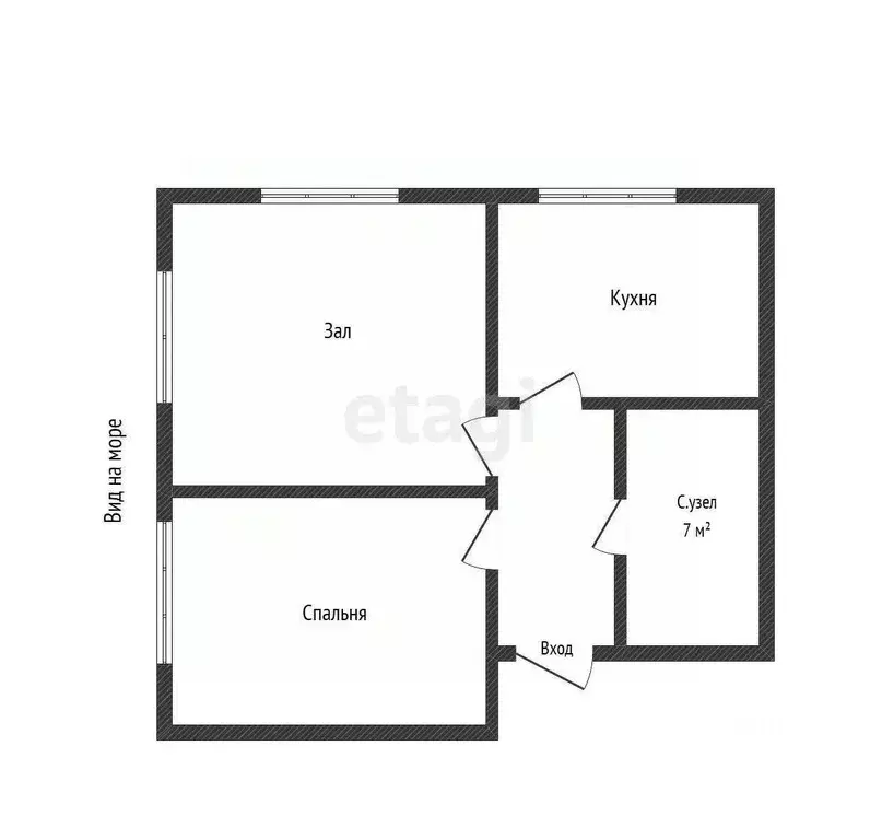 2-к кв. Дагестан, Избербаш ул. Имени Р. Зорге, 31А (58.0 м) - Фото 1