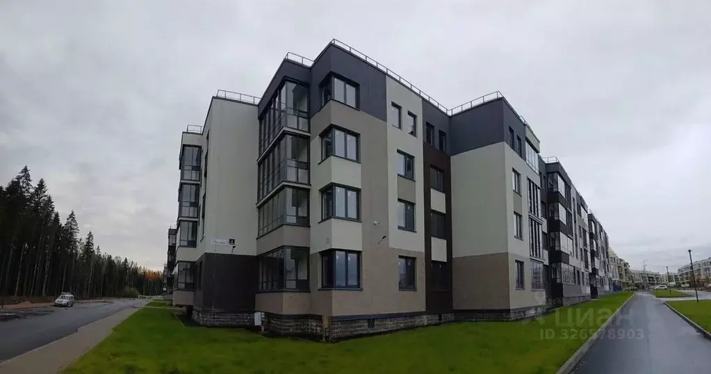 Студия Ленинградская область, Сертолово Всеволожский район, ул. ... - Фото 1