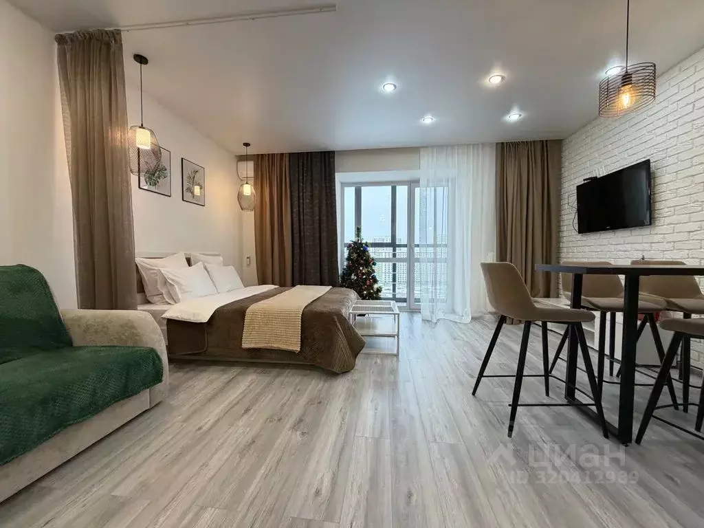 Студия Тюменская область, Тюмень Комбинатская ул., 54к2 (35.0 м) - Фото 2