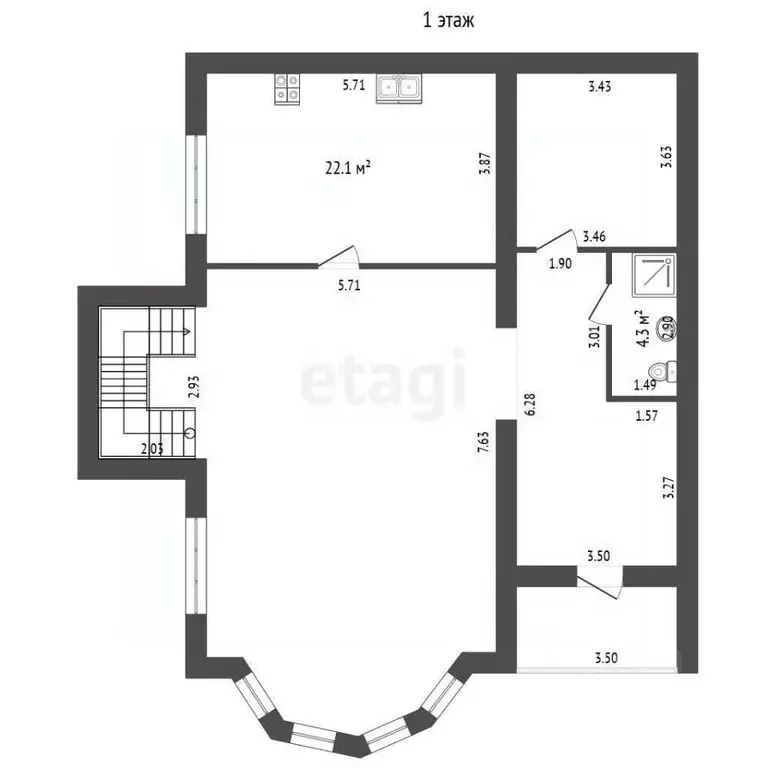 Дом в Севастополь ИЖЗ Ахтиар ТСН, ул. Марии Поливановой, 11 (239 м) - Фото 2