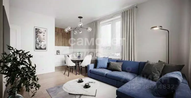 2-к кв. Москва Ленинградское ш., 229Вк1 (36.3 м) - Фото 1