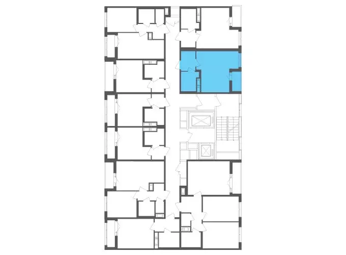 Квартира-студия: посёлок Шушары, Старорусский проспект, 3к1 (28.5 м) - Фото 2