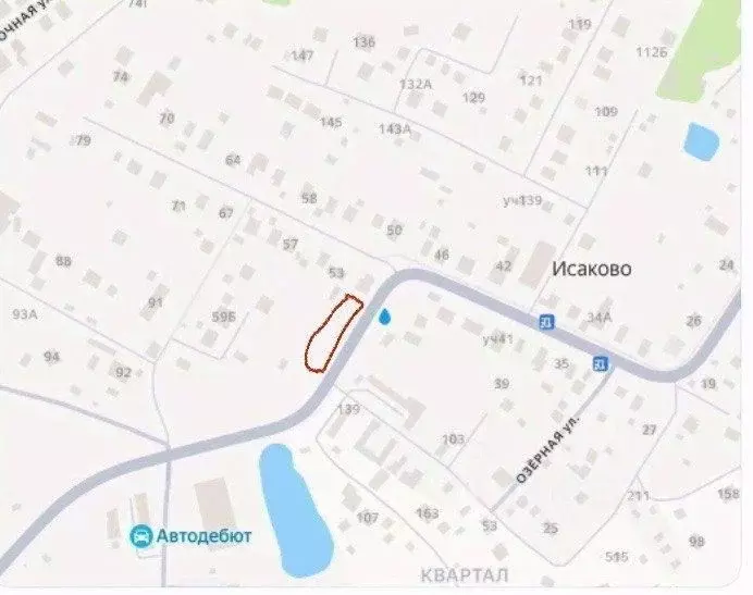 Участок в Московская область, Истра муниципальный округ, д. Исаково 51 ... - Фото 1