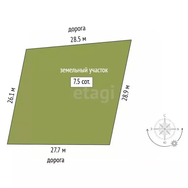 Участок в Тюменская область, Тюменский муниципальный округ, с. Чикча  ... - Фото 1