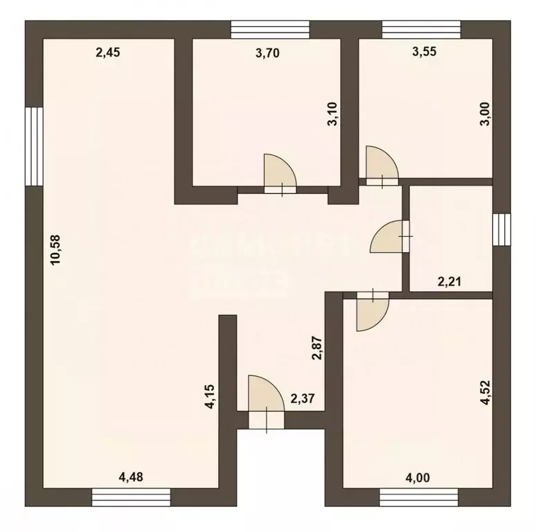 Дом в Оренбургская область, Бузулук Гидрокомплекс р-н,  (120 м) - Фото 2