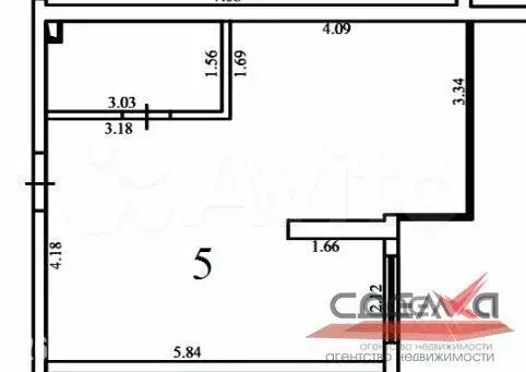 Продам помещение свободного назначения, 38 м - Фото 0