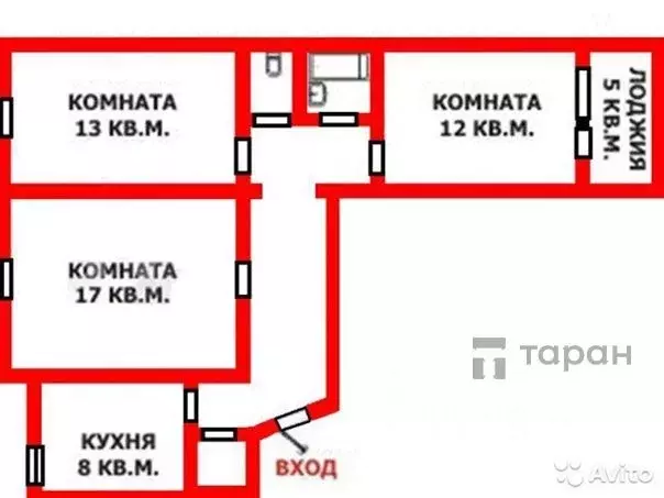 3-к кв. Челябинская область, Челябинск Комсомольский просп., 109 (67.5 ... - Фото 1