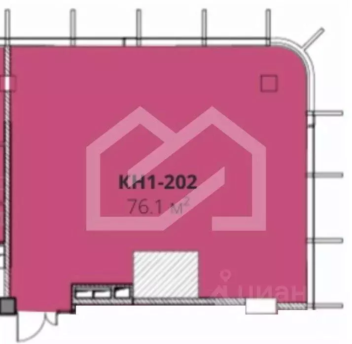 Помещение свободного назначения в Москва ул. Гастелло, 30 (76 м) - Фото 2