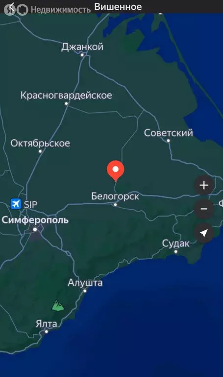 Участок в Белогорский район, село Вишенное (15 м) - Фото 1