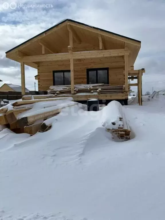 Дом в Томский район, деревня Новомихайловка, ДНП Кедры, Самоцветная ... - Фото 1