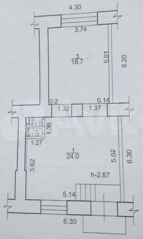 Продажа торговое помещение 44 м2 на ул. Коммунистическая, д.40А - Фото 0