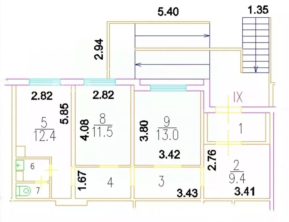 Торговая площадь в Москва 1-я Вольская ул., 18К1 (64 м) - Фото 2