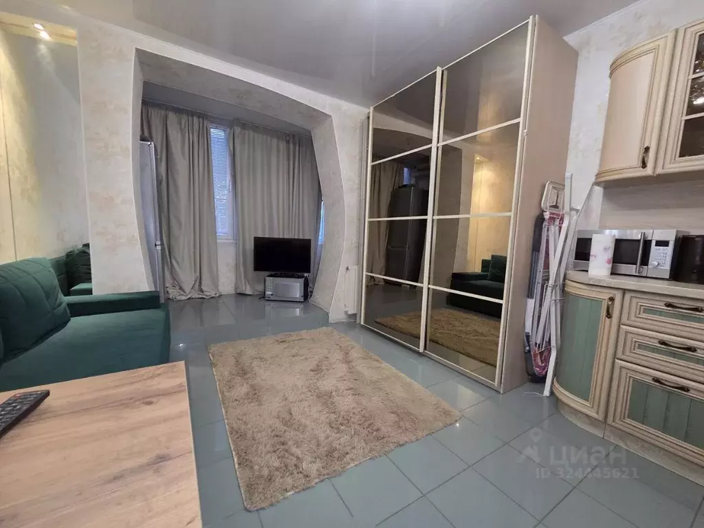 Студия Волгоградская область, Волгоград ул. Хиросимы, 15 (26.0 м) - Фото 1