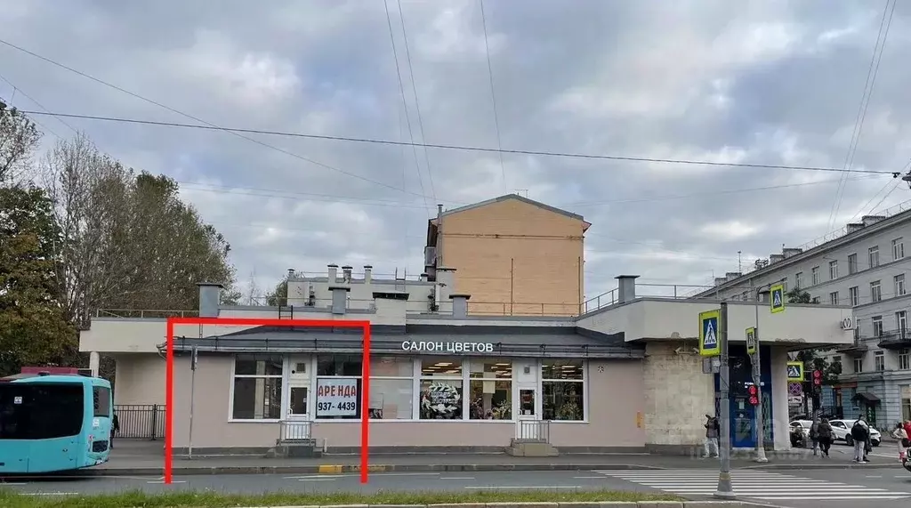 Торговая площадь в Санкт-Петербург ул. Бабушкина, 10 (20 м) - Фото 2