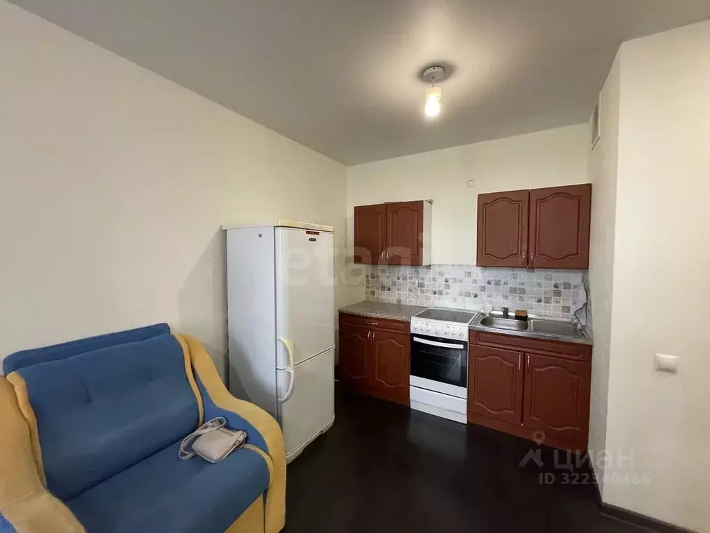 Студия Тюменская область, Тюмень ул. Первооткрывателей, 14 (25.0 м) - Фото 1