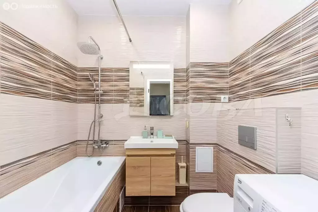 1-комнатная квартира: Тюмень, Ставропольская улица, 97к4 (35.9 м) - Фото 1